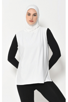 Farina Hijab Outer White